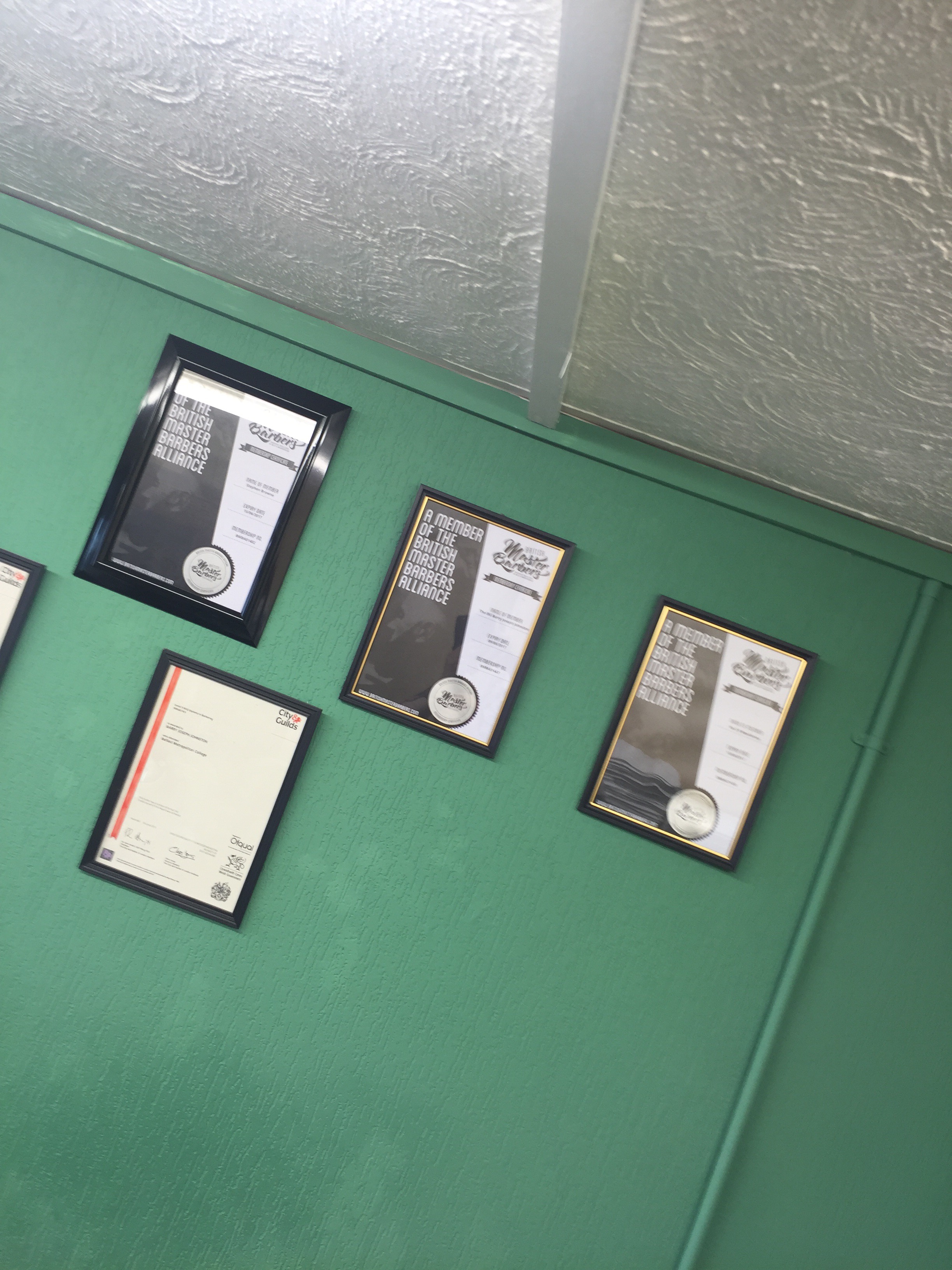 British Master Barbers members 